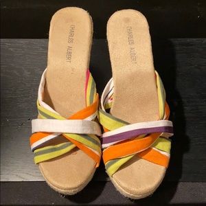 Colorful sandals
